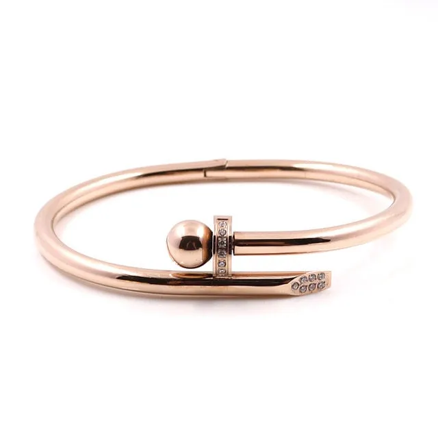 Gold Crystal Bracelet