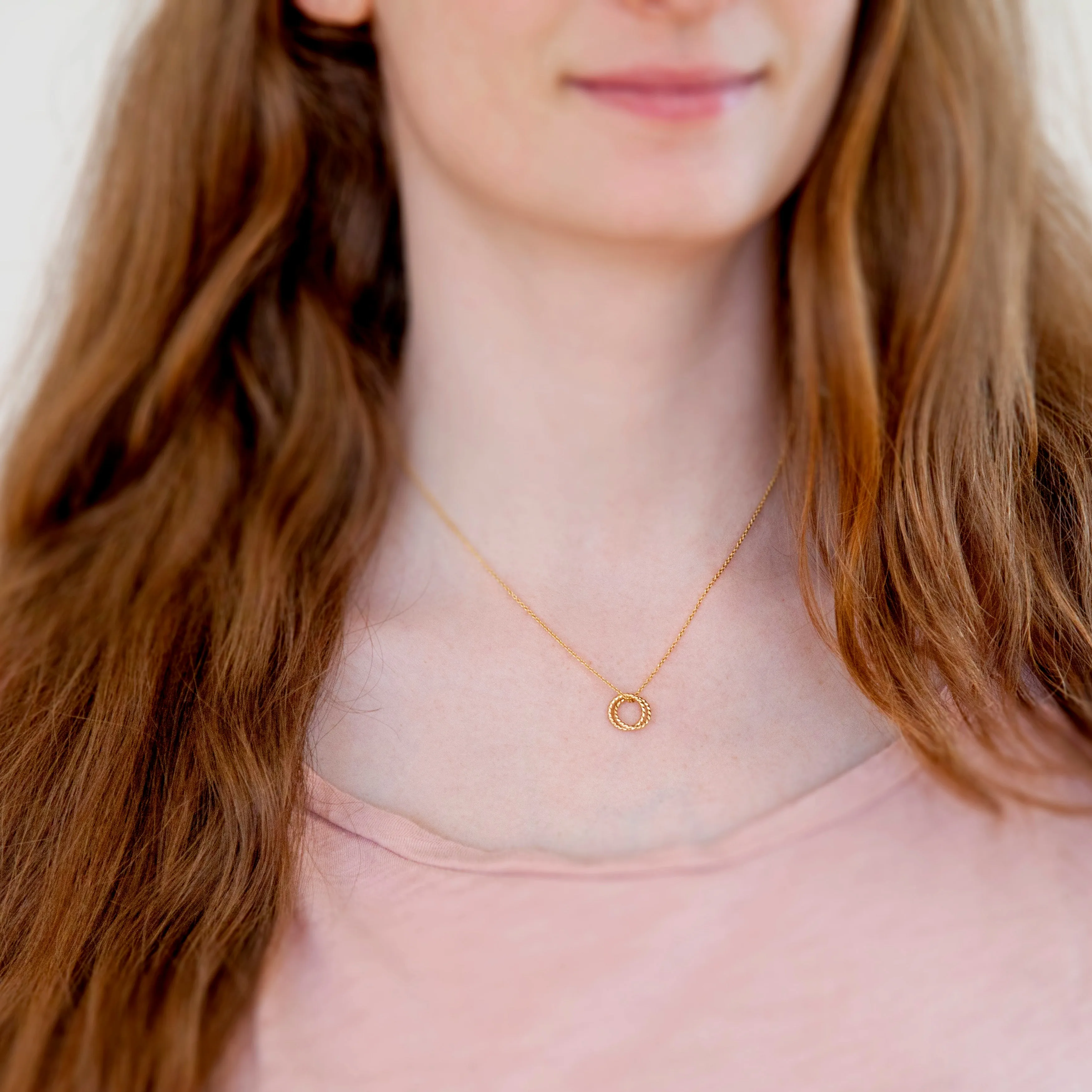 Gold Filled “Two Best Friends" Necklace | Small | Friends & Sisters