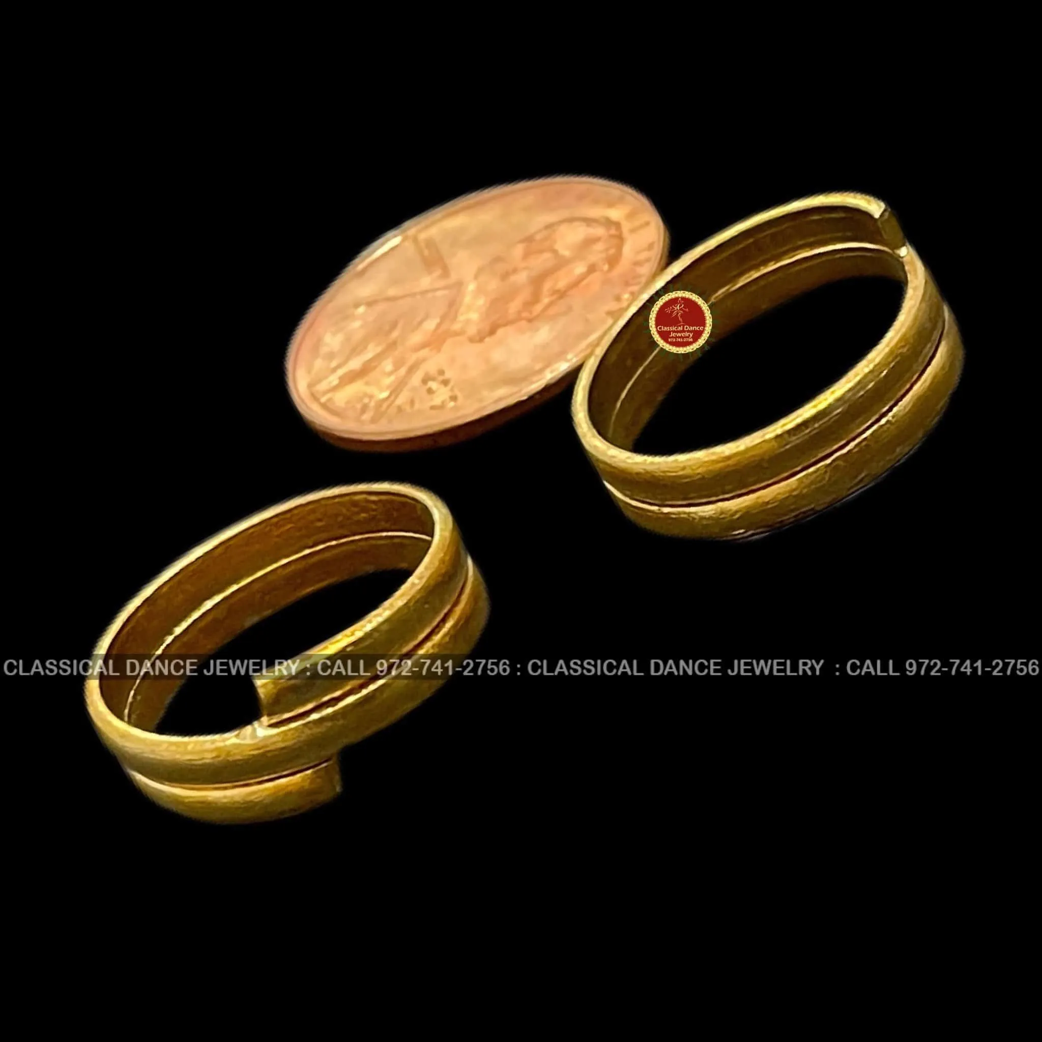 Gold Toe Rings Mattelu Bichhiya Indian Jewelry | Traditional panchaloha | weddings Bharatnatyam, Kuchipudi | Classical Dance Jewelry