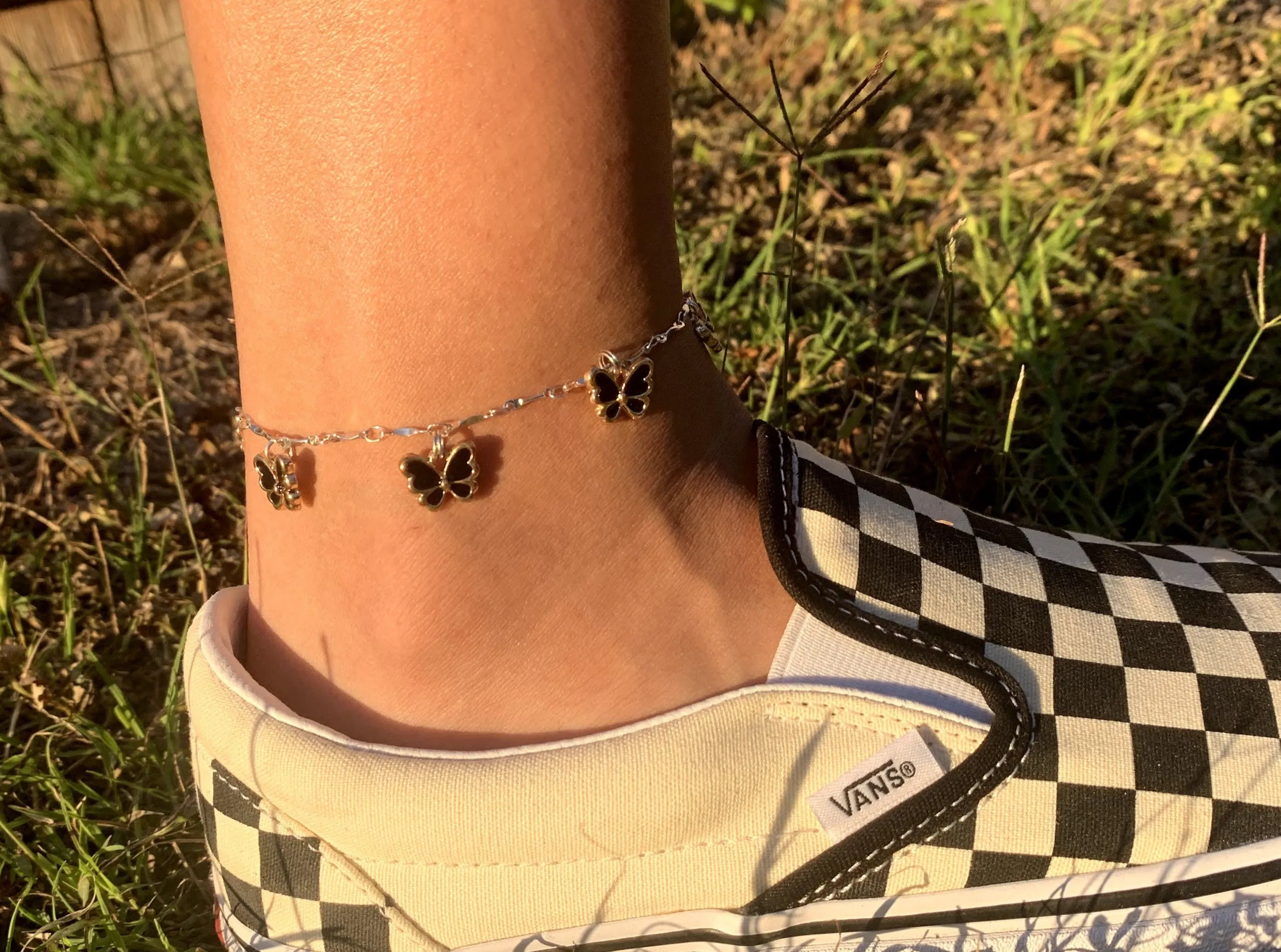 Good Luck Butterfly Anklet (New Colors!)