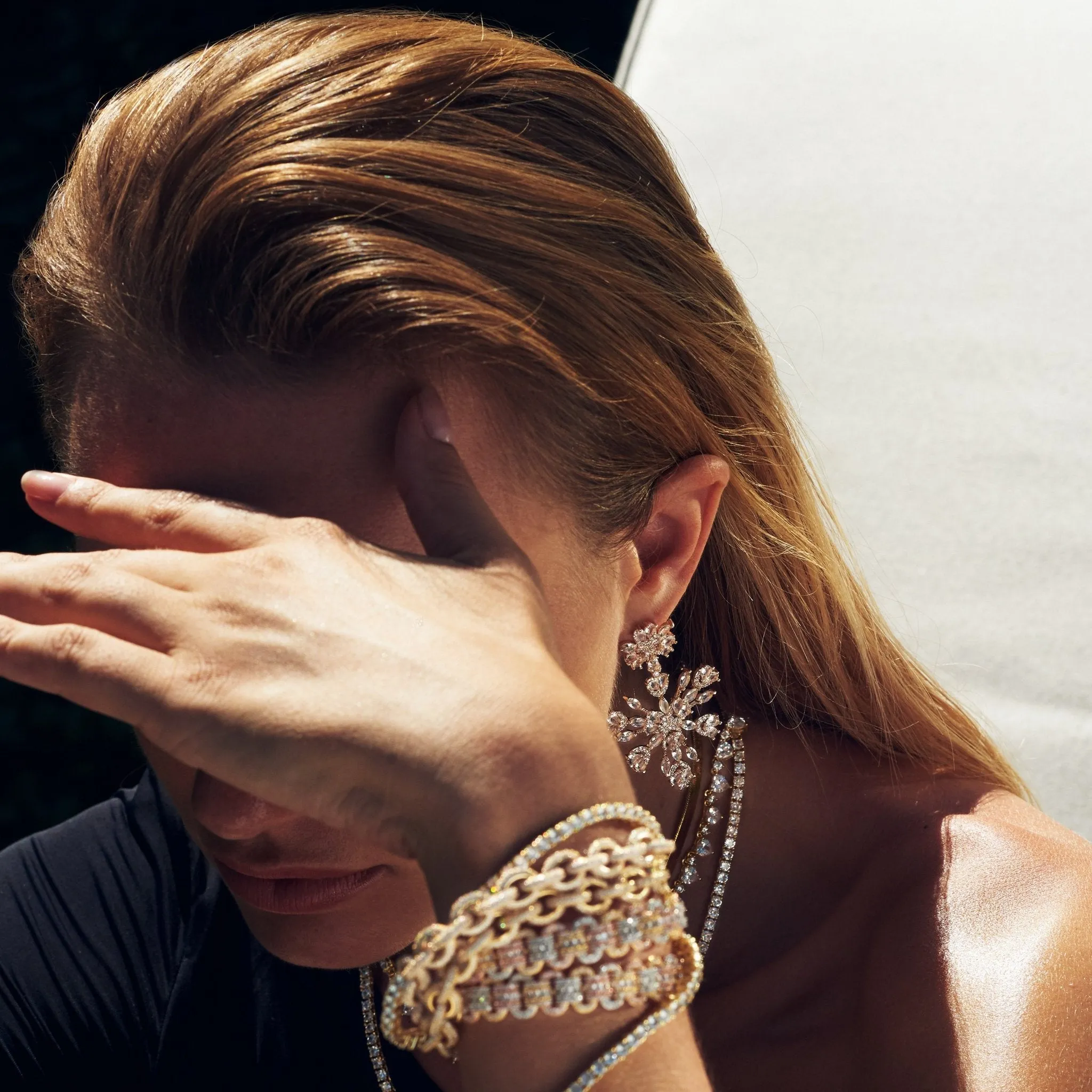 GRACE TENNIS BRACELET/ANKLET - GOLD