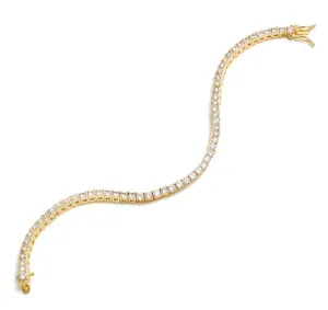 GRACE TENNIS BRACELET/ANKLET - GOLD
