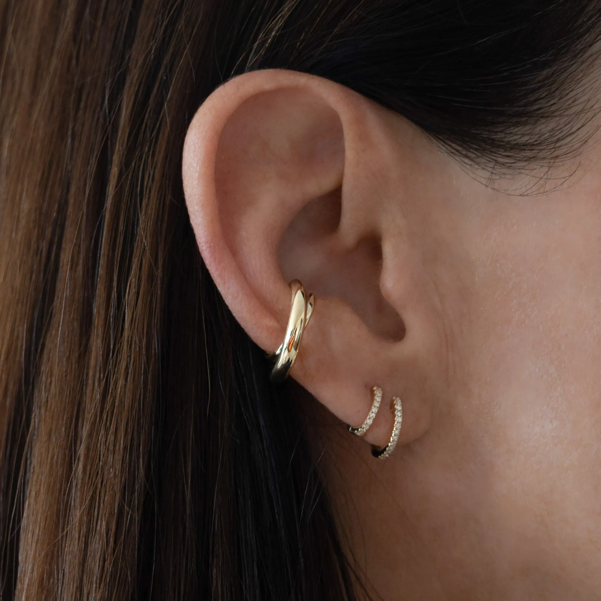 Great Twisted Ear Cuff