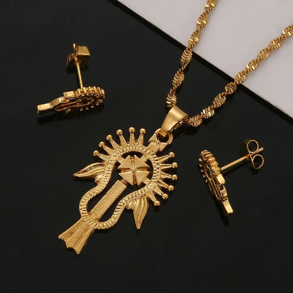 Habesha Coptic cross jewelry