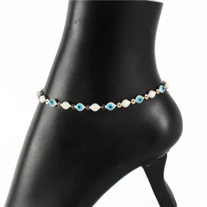 Hamsa Anklet