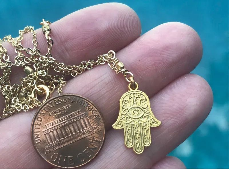 Hamsa Necklace