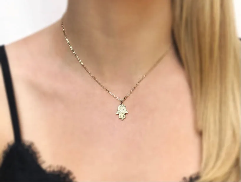 Hamsa Necklace