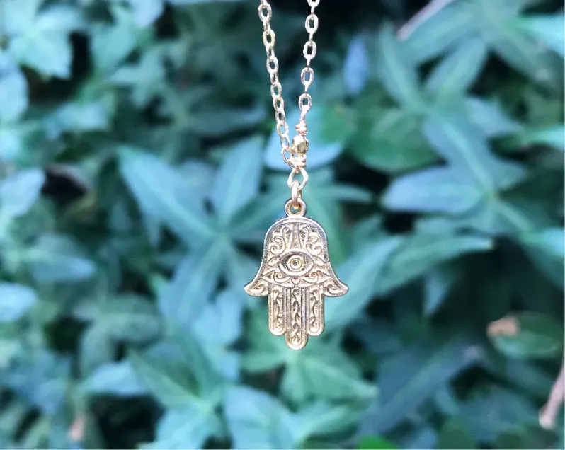 Hamsa Necklace