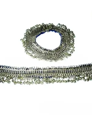 Handmade Afghan Anklet Pair