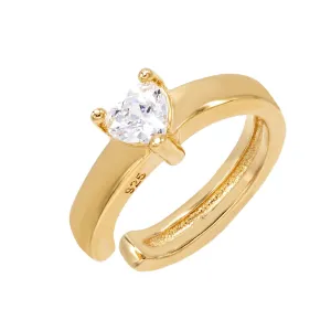 Heart Ear Cuff