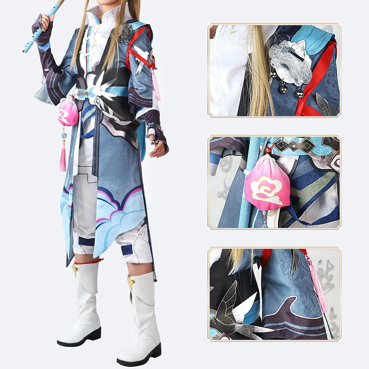 Honkai: Star Rail Yanqing osplay Costume 2