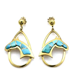 Horse Head Earrings