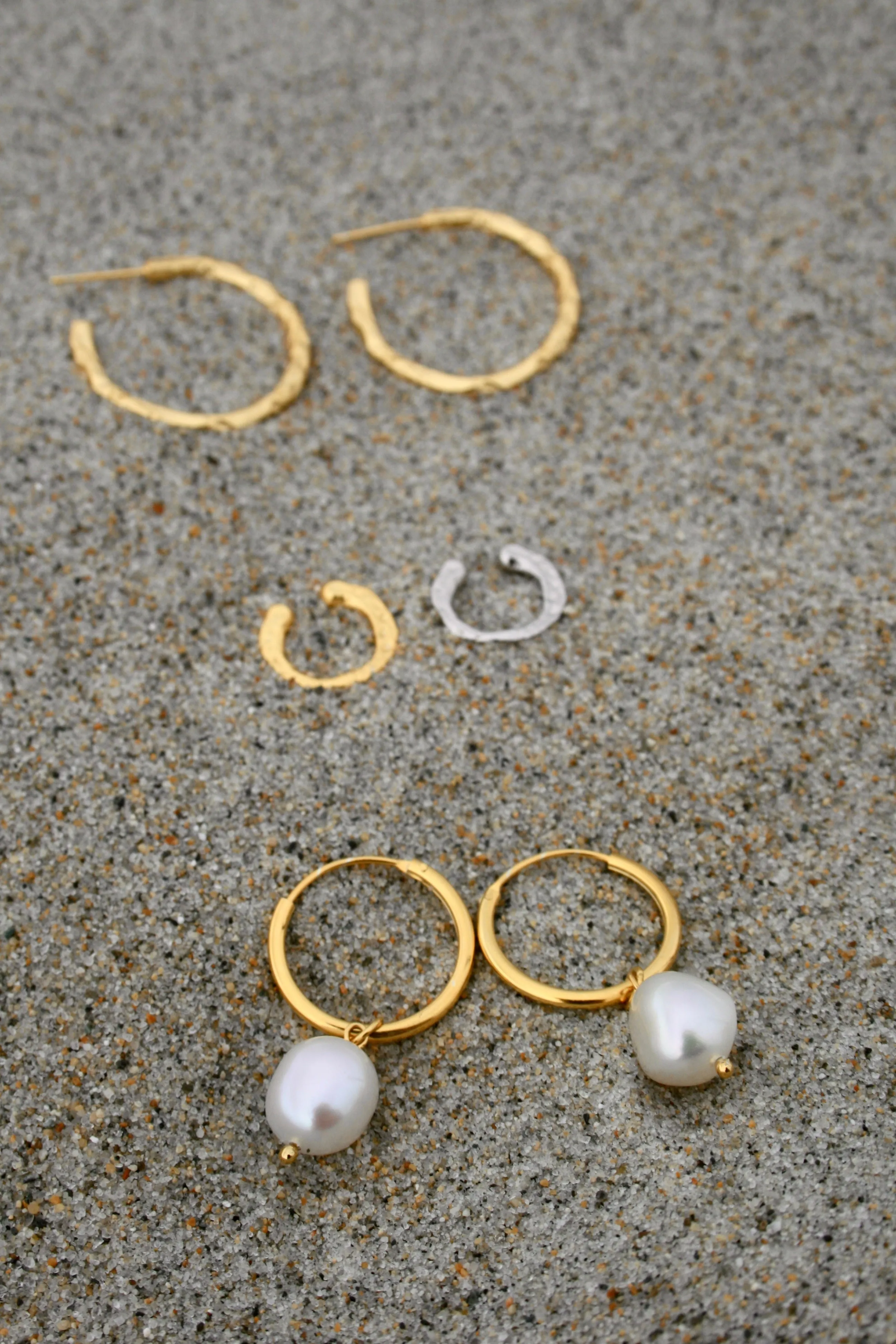 Isabella Hammered Ear Cuff