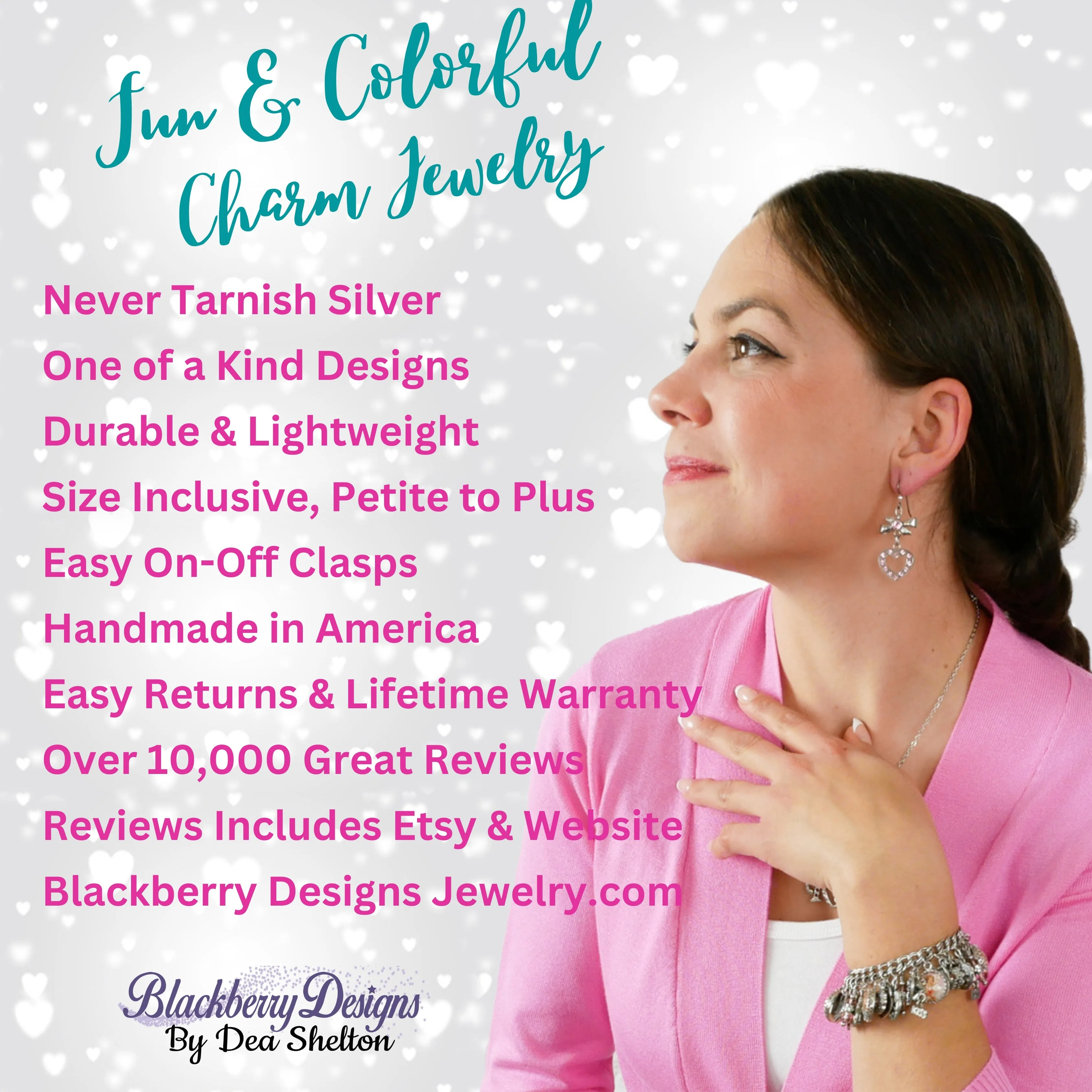 January Birthday Flower Necklace