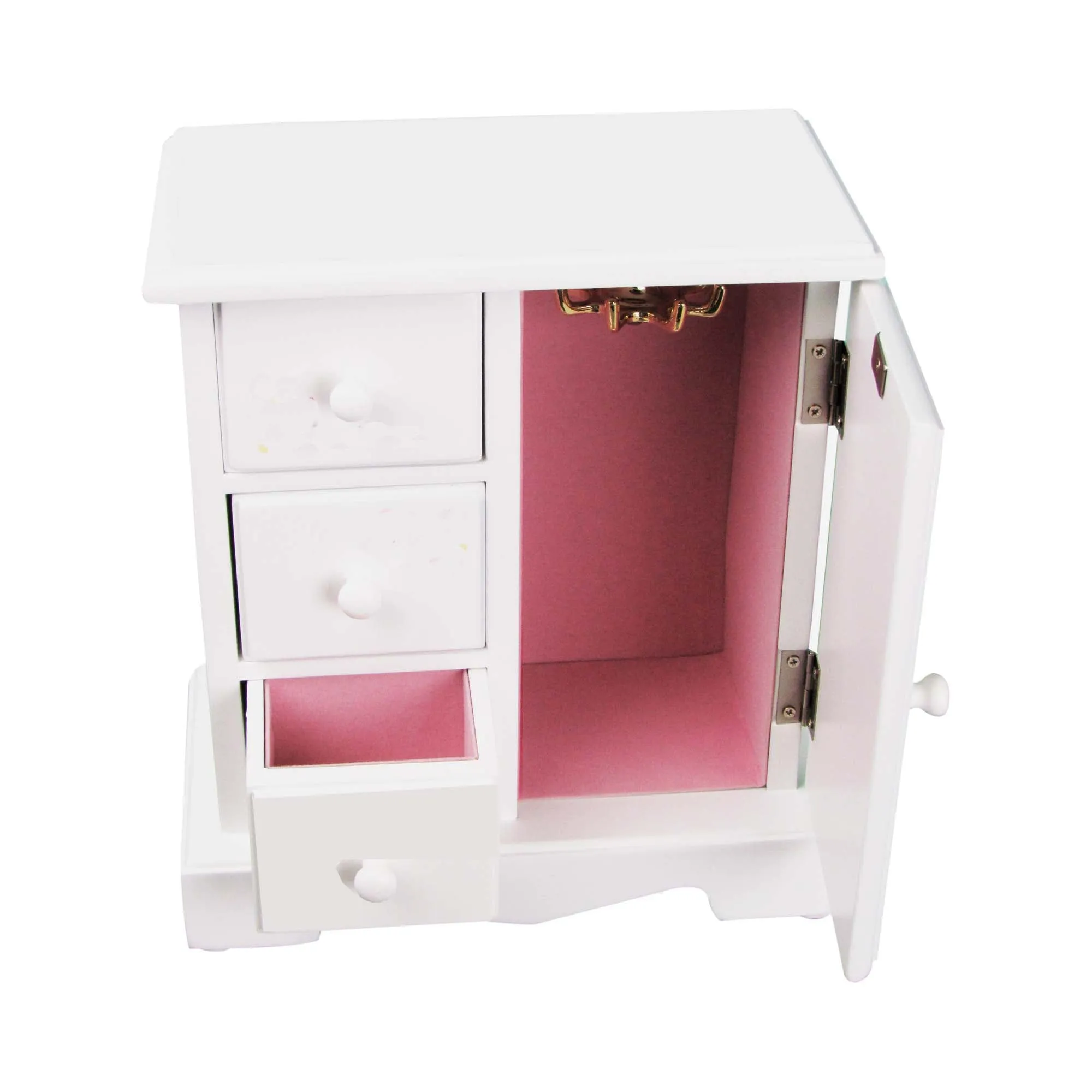 Jewelry Armoire - Lacey Bow