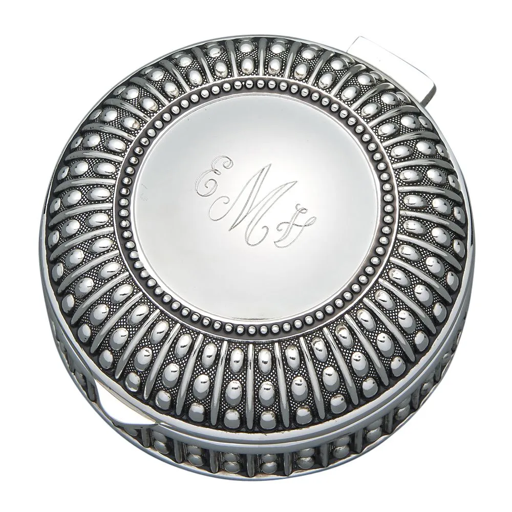 Jewelry Box - Round Beaded