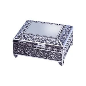 Jewelry Box - Silver Square
