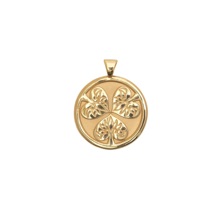 Joy Small Pendant Coin Necklace