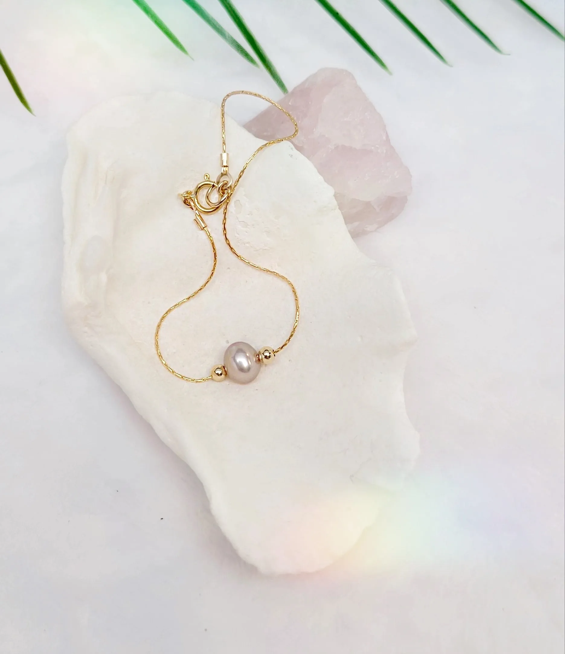 Keep It Pink, Keep It Simple Anklet