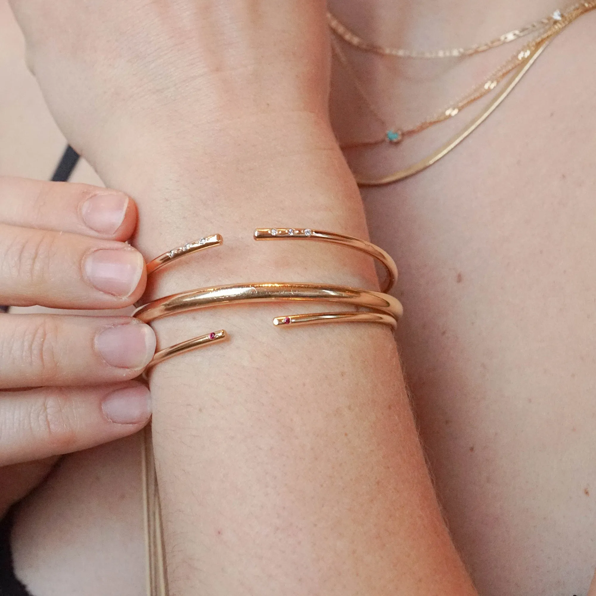 Kerouac Diamond Cuff