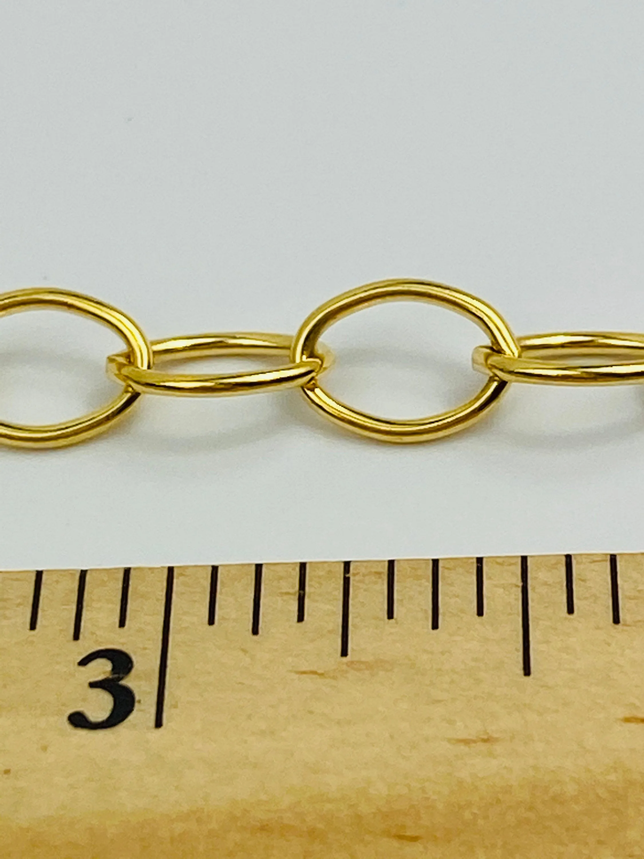 Large 14KGF Cable Chain SKU: 4012591S10