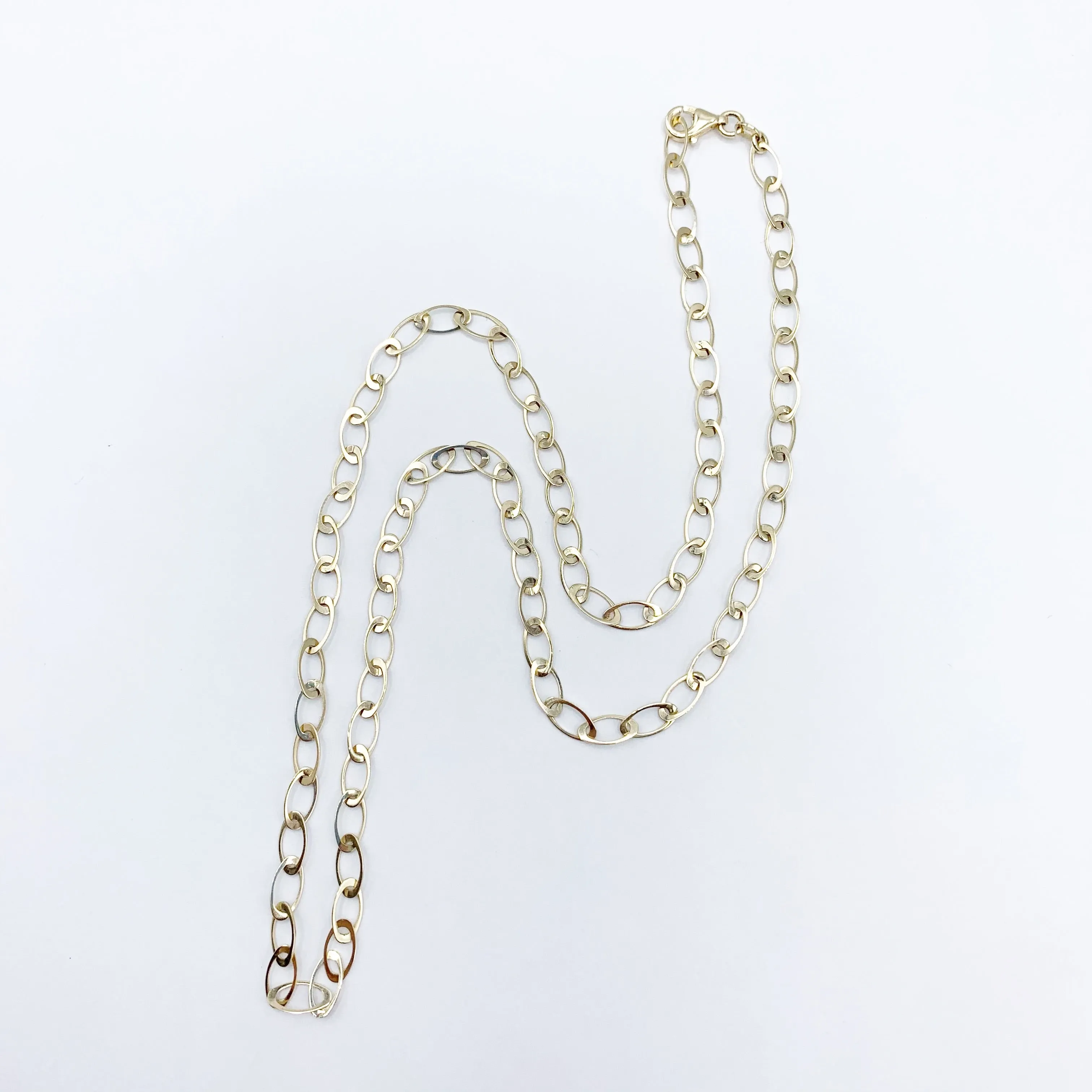 Large Golden Link Chain