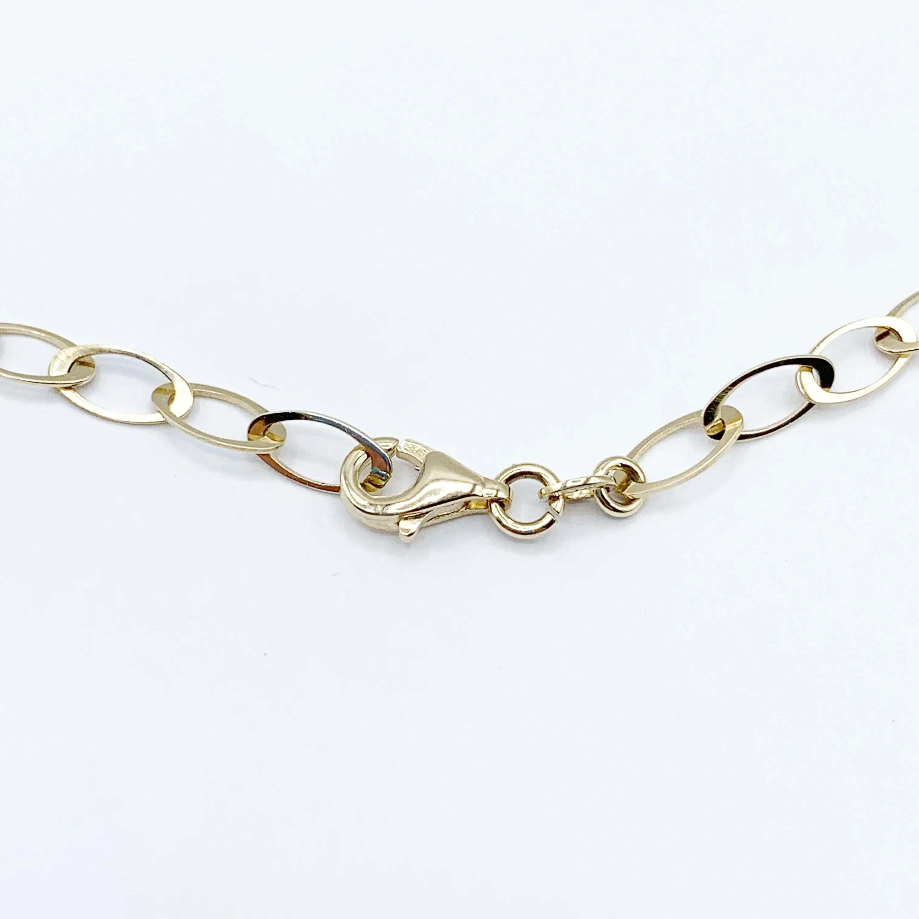 Large Golden Link Chain