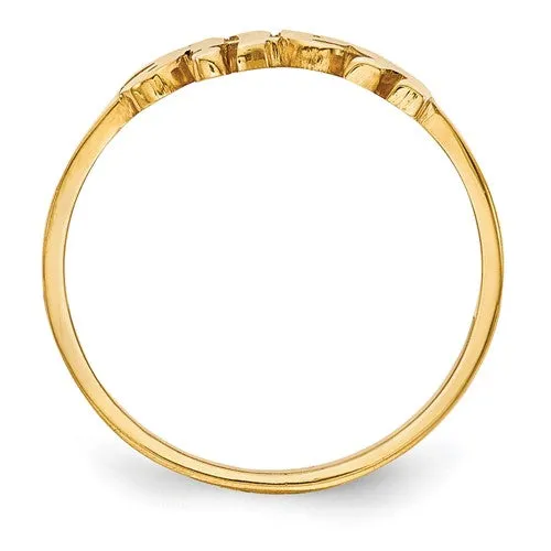 Laser Polished Name Ring XNR73