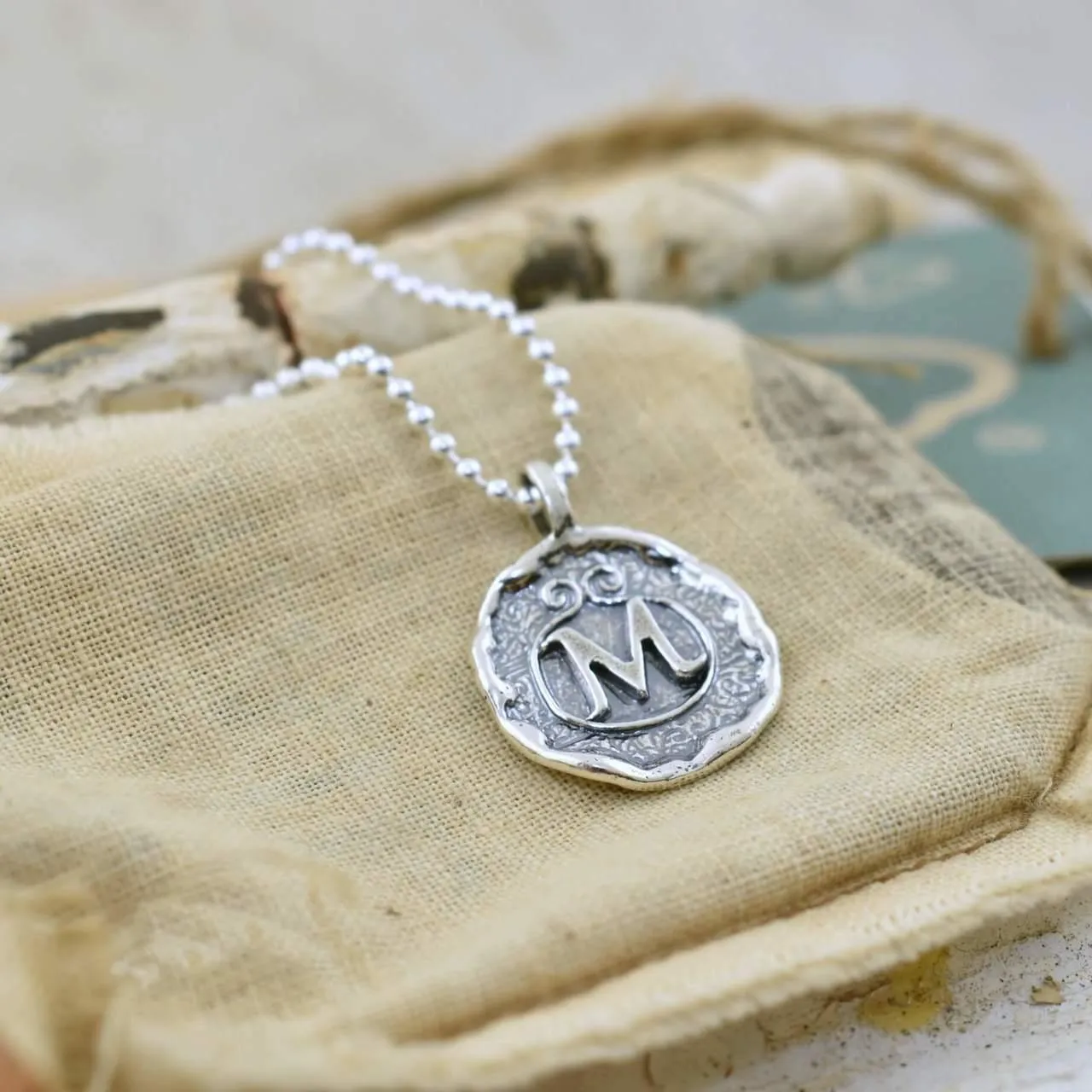 Lasting Impressions Necklace (price includes one monogram on a 16" chain)
