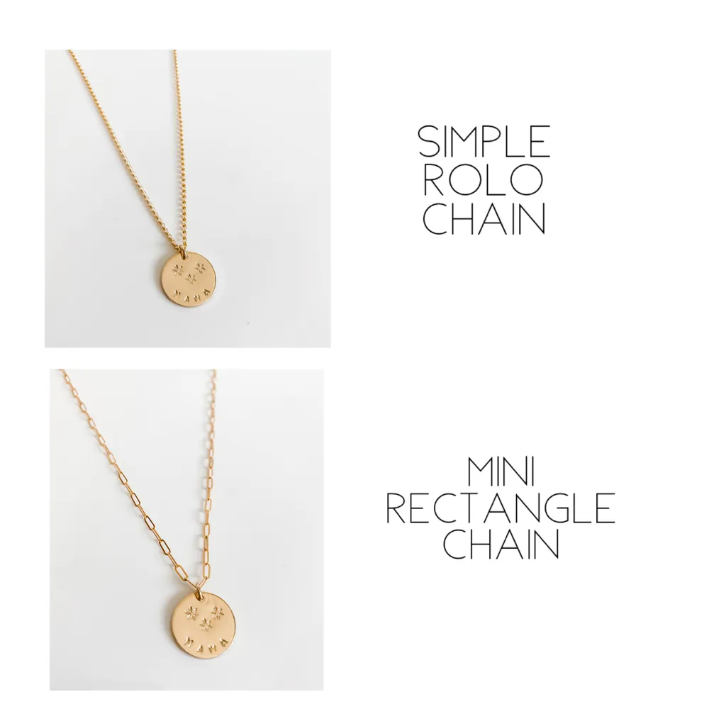 LAYERED DANI DISCS NECKLACE