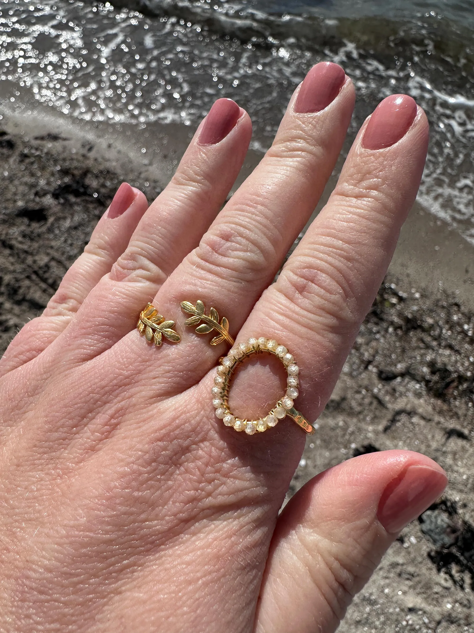 LEAVES RING - Gold