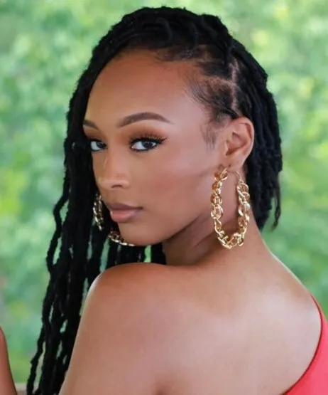 Let's Link Hoop Earrings