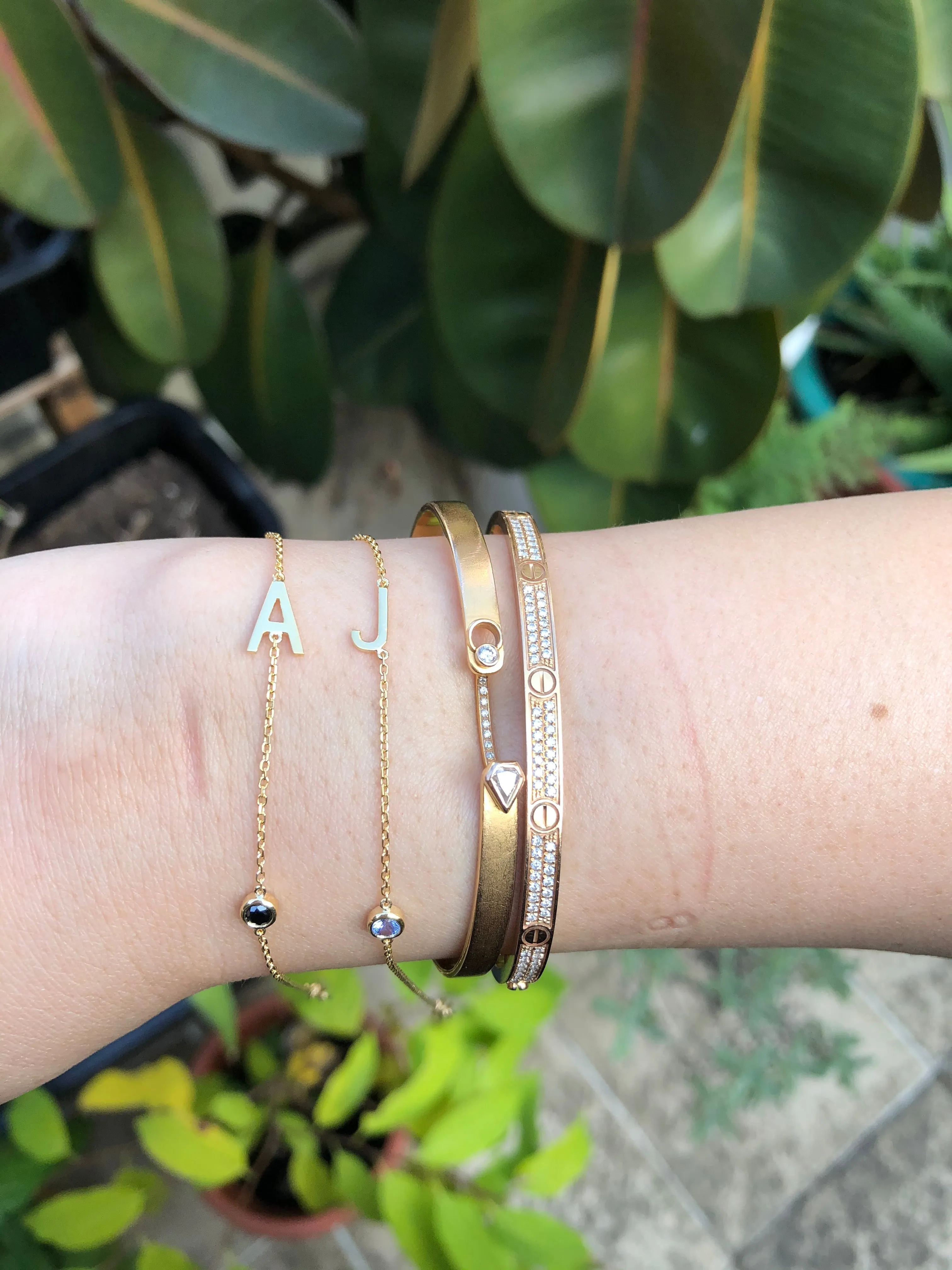 Letter Bracelet