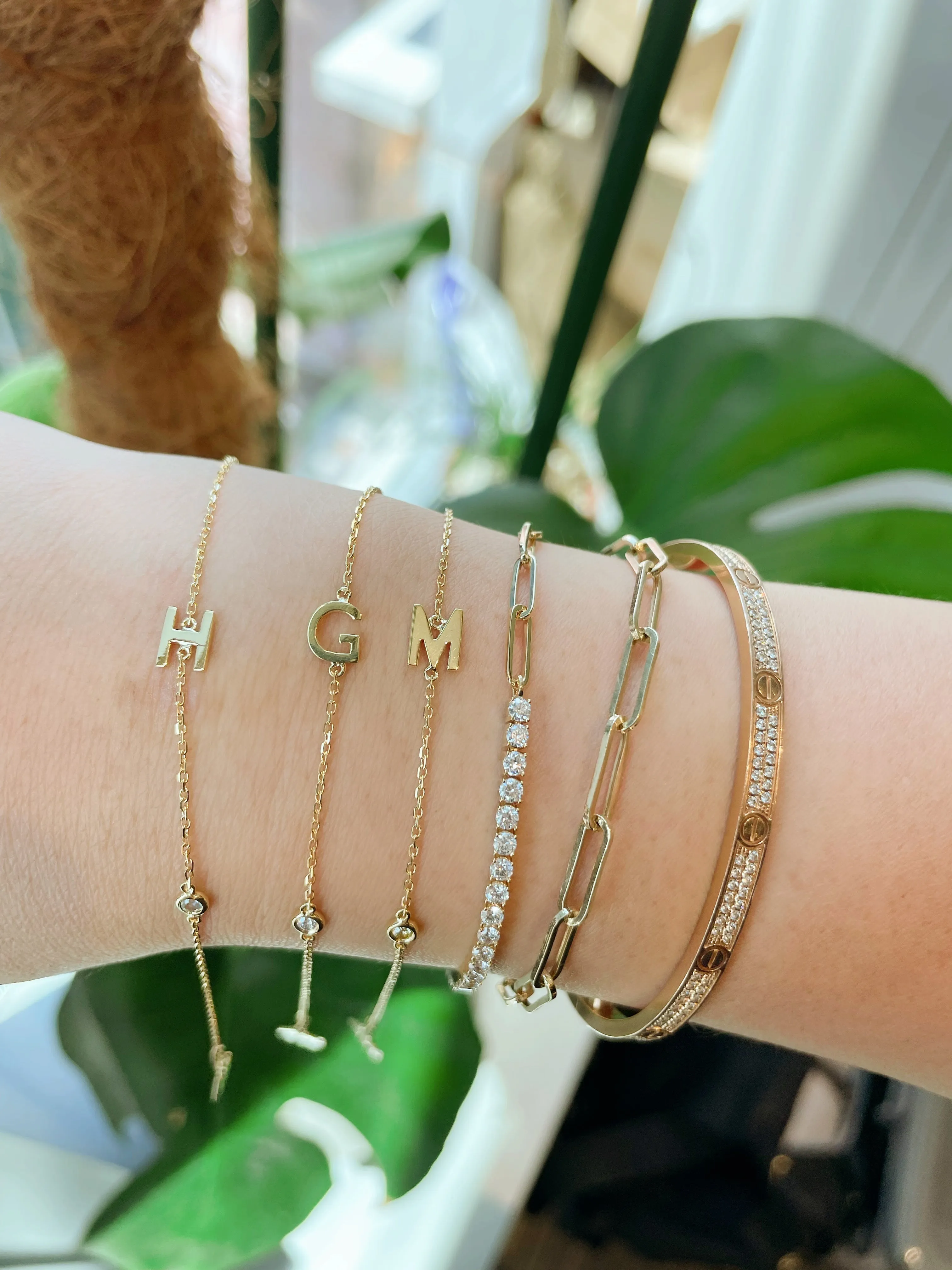 Letter Bracelet