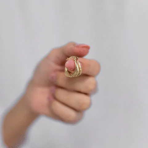 Line Stud Earrings