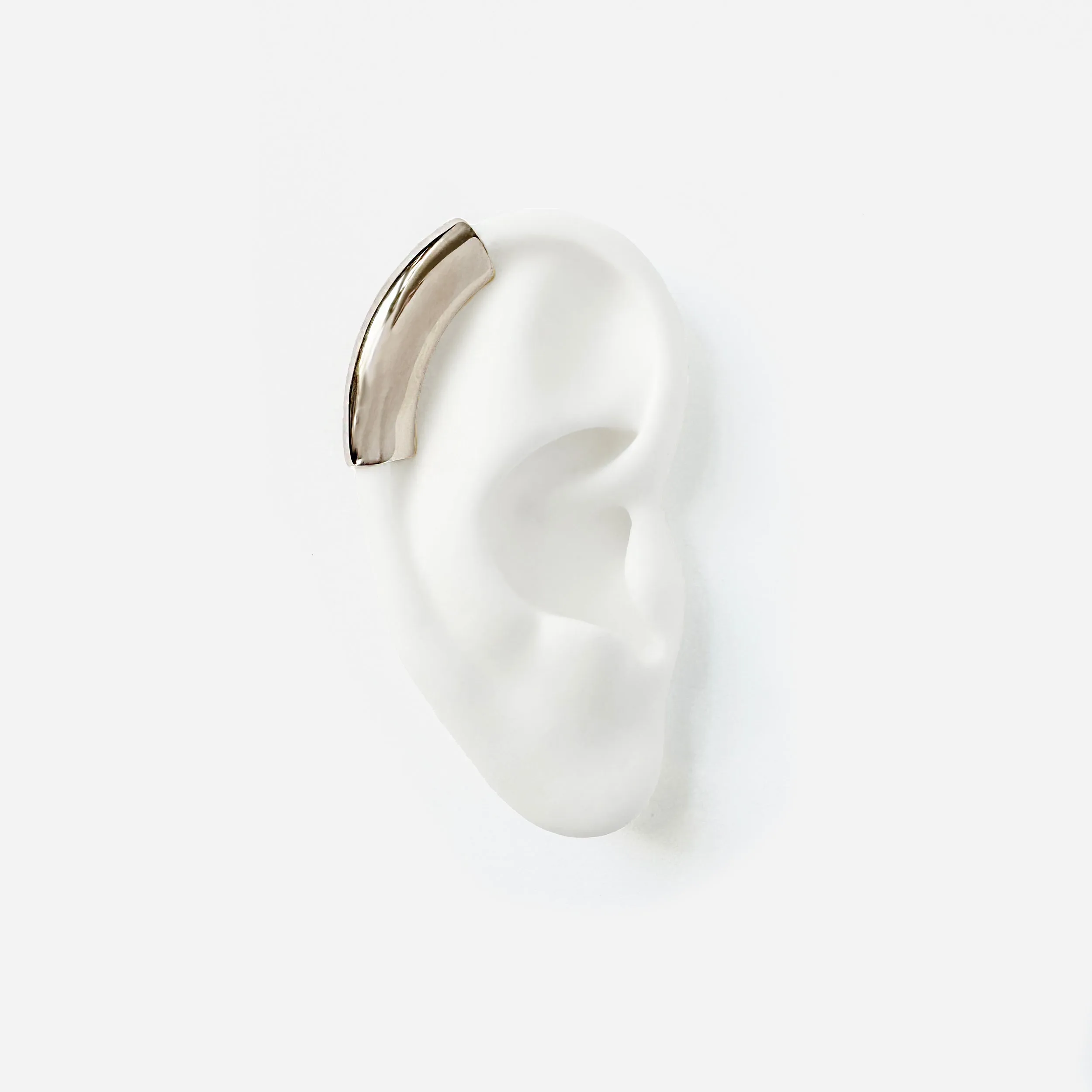 Lobe and Helix Set in Silver