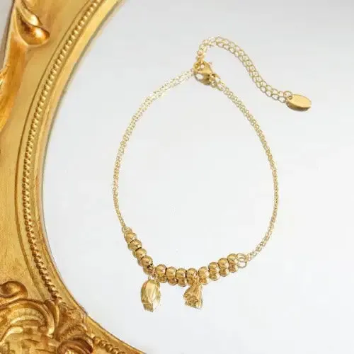 Lotus Anklet
