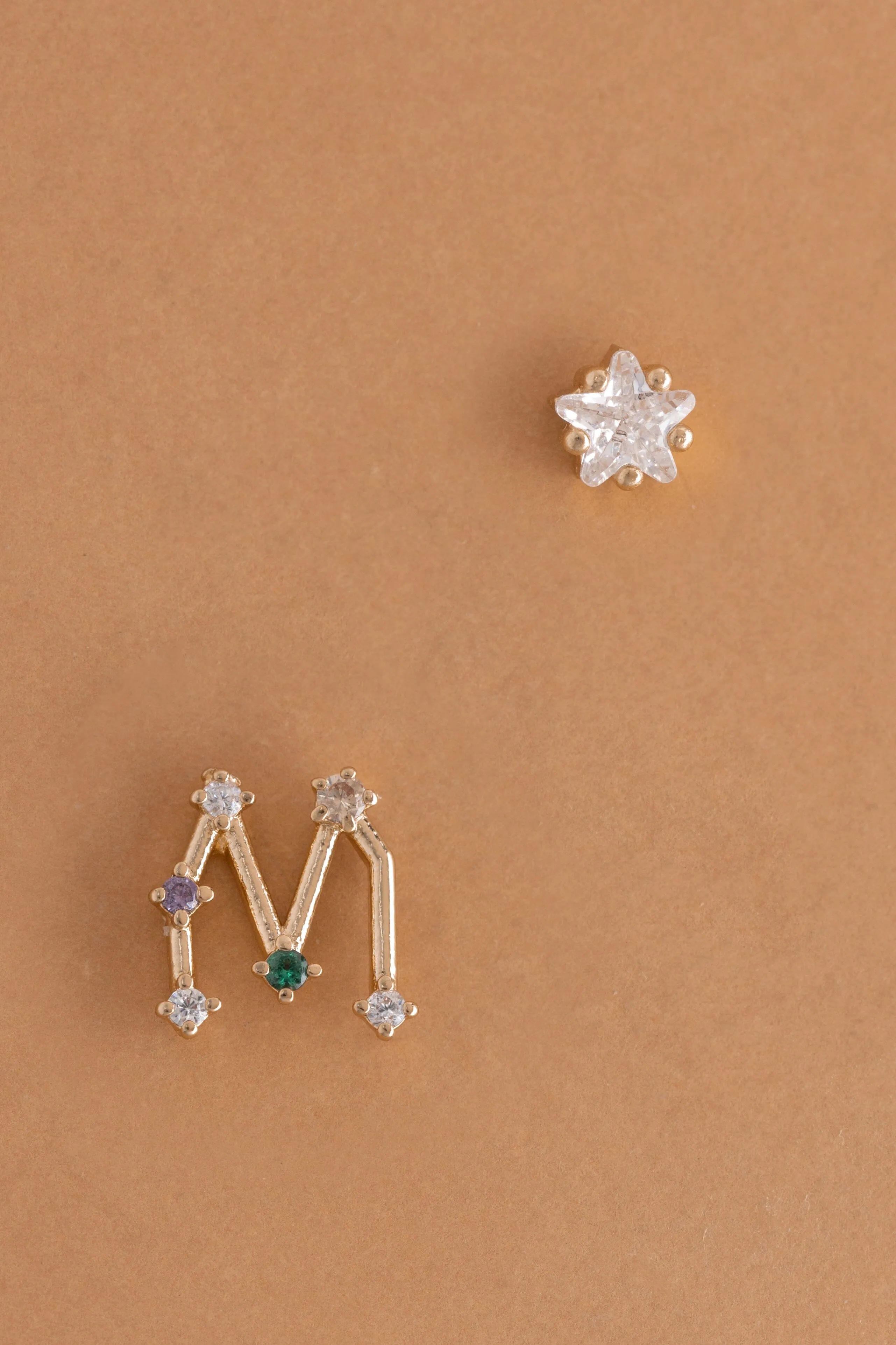 M Constellation Earrings
