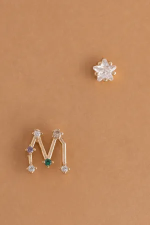 M Constellation Earrings
