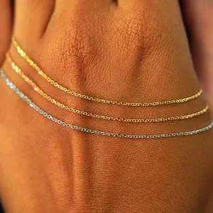 Medium Cable Anklet