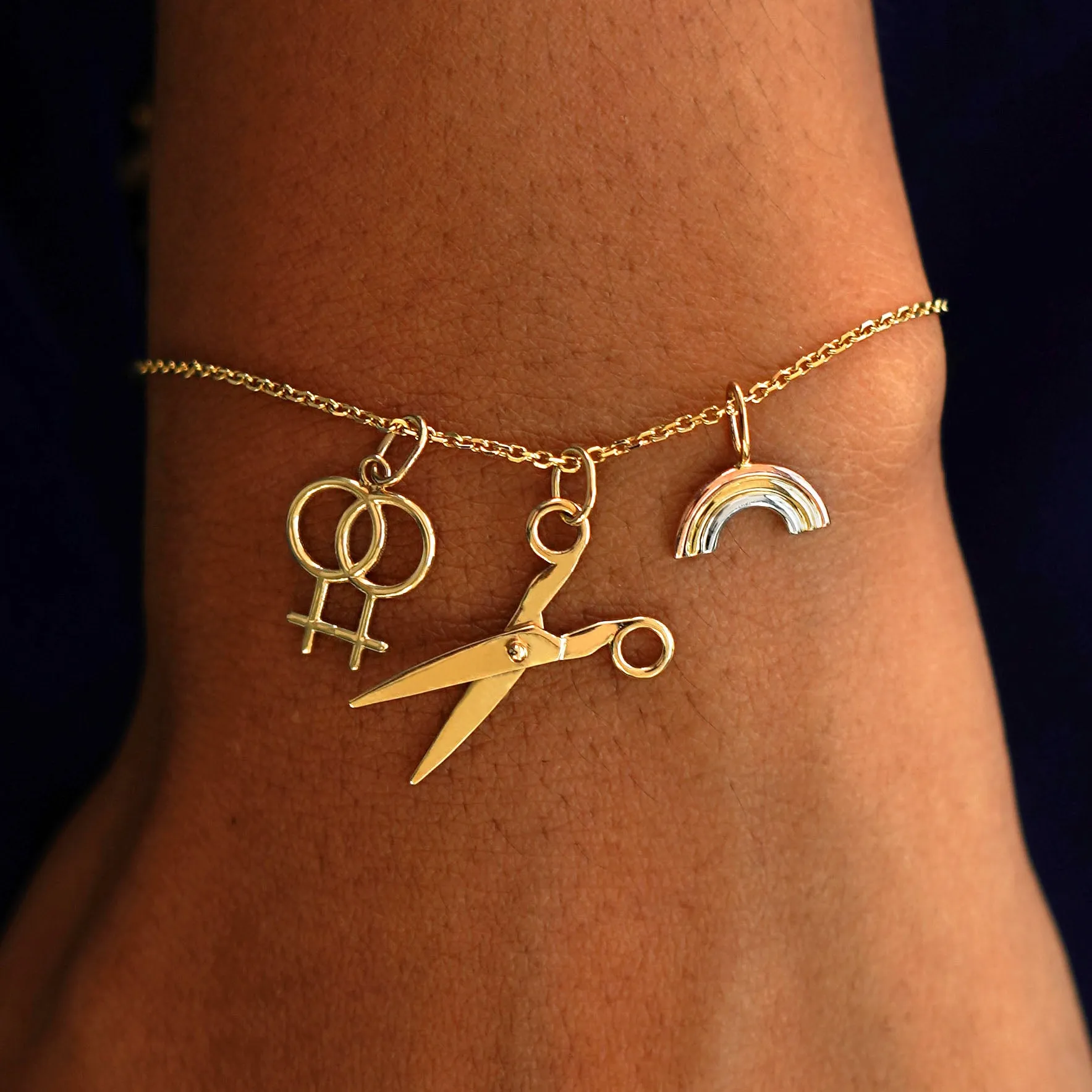 Medium Cable Anklet