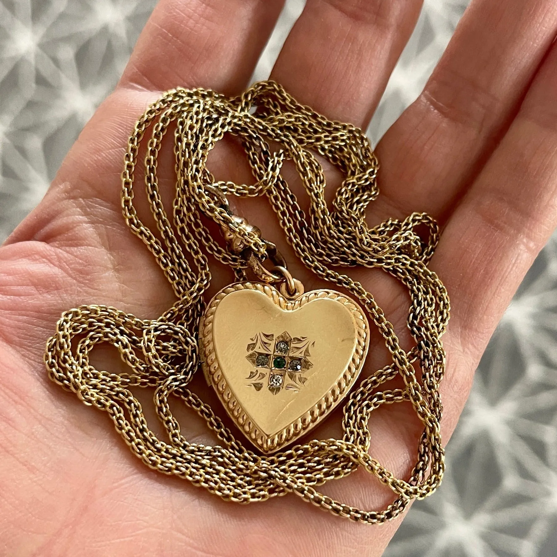 Mesh Antique Watch Chain