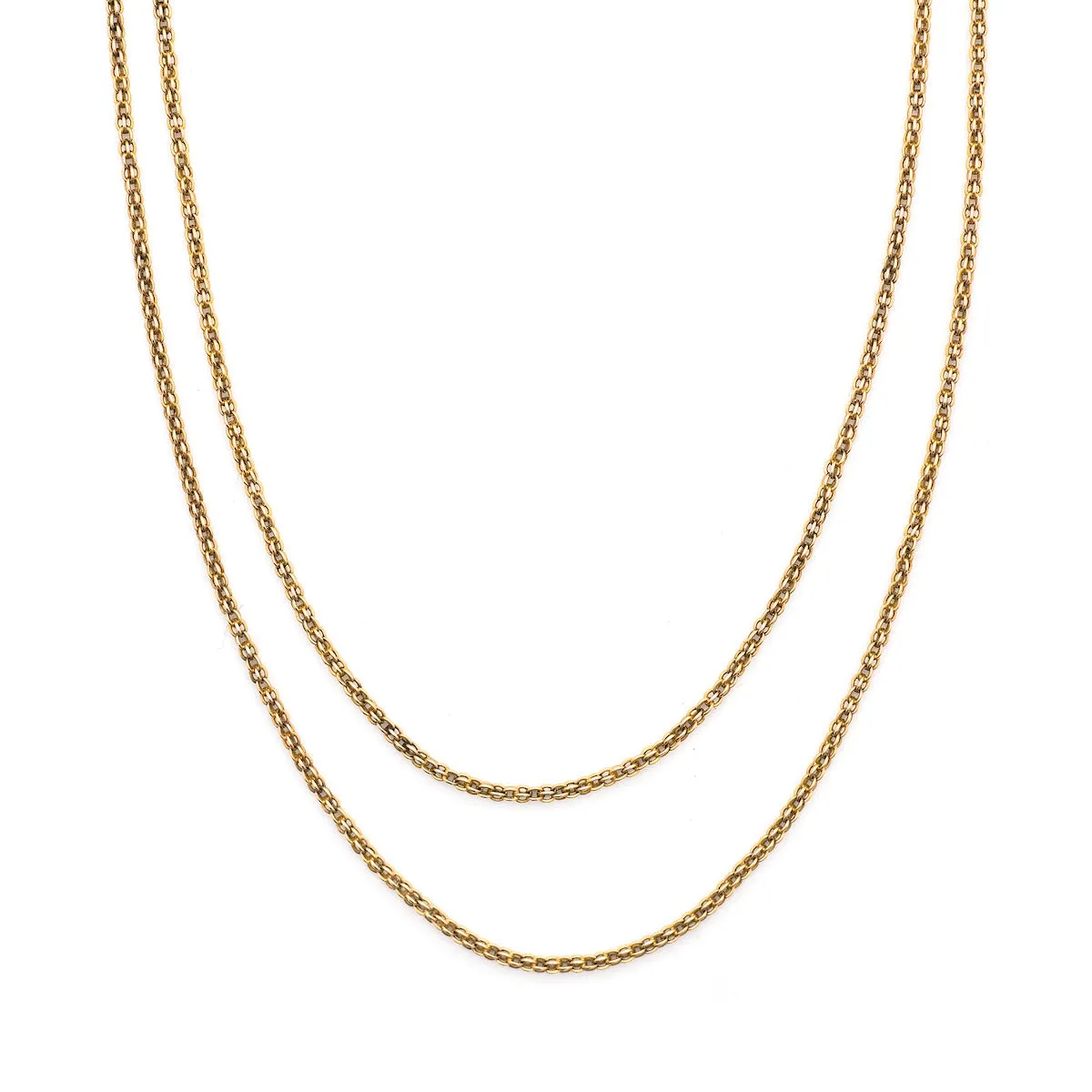 Mesh Antique Watch Chain