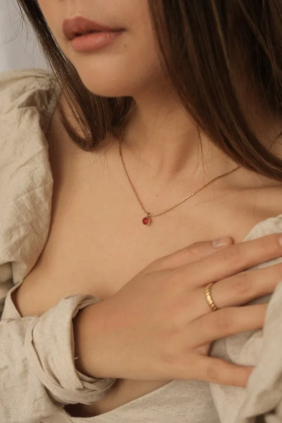 Midnight Red Jewelry Set