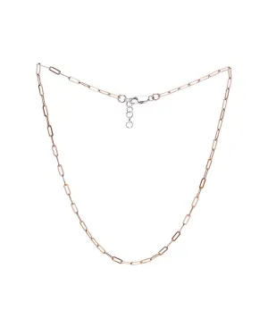 Mini link chain necklace - GF