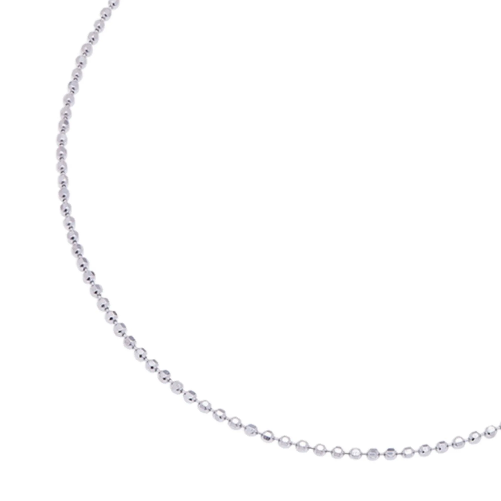 Minimal Tiny Beads 925 Sterling Silver Anklet