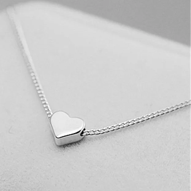 Minimalist Pendant Necklaces Women Fashion Heart Cross Arrow Moon Star Lucky Elephant Necklace Collares Summer Every Day Jewelry