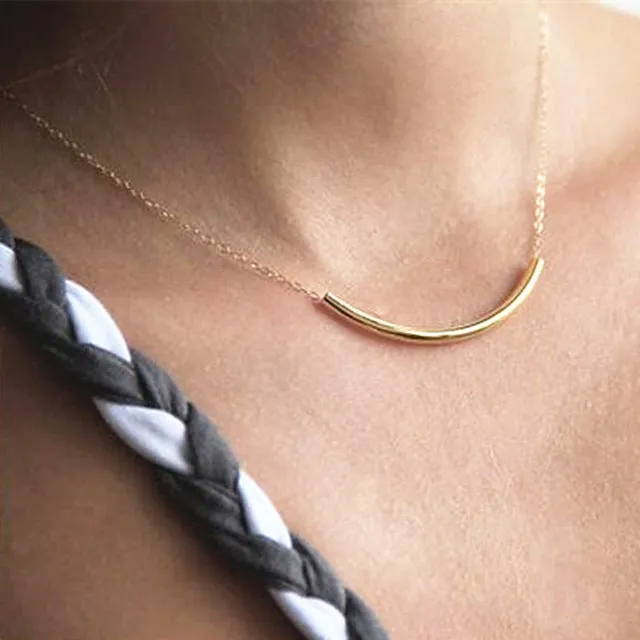 Minimalist Pendant Necklaces Women Fashion Heart Cross Arrow Moon Star Lucky Elephant Necklace Collares Summer Every Day Jewelry