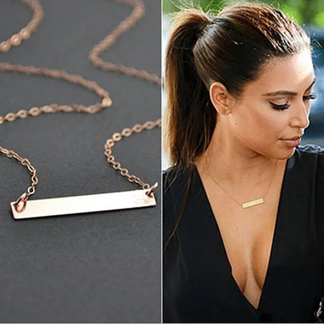 Minimalist Pendant Necklaces Women Fashion Heart Cross Arrow Moon Star Lucky Elephant Necklace Collares Summer Every Day Jewelry