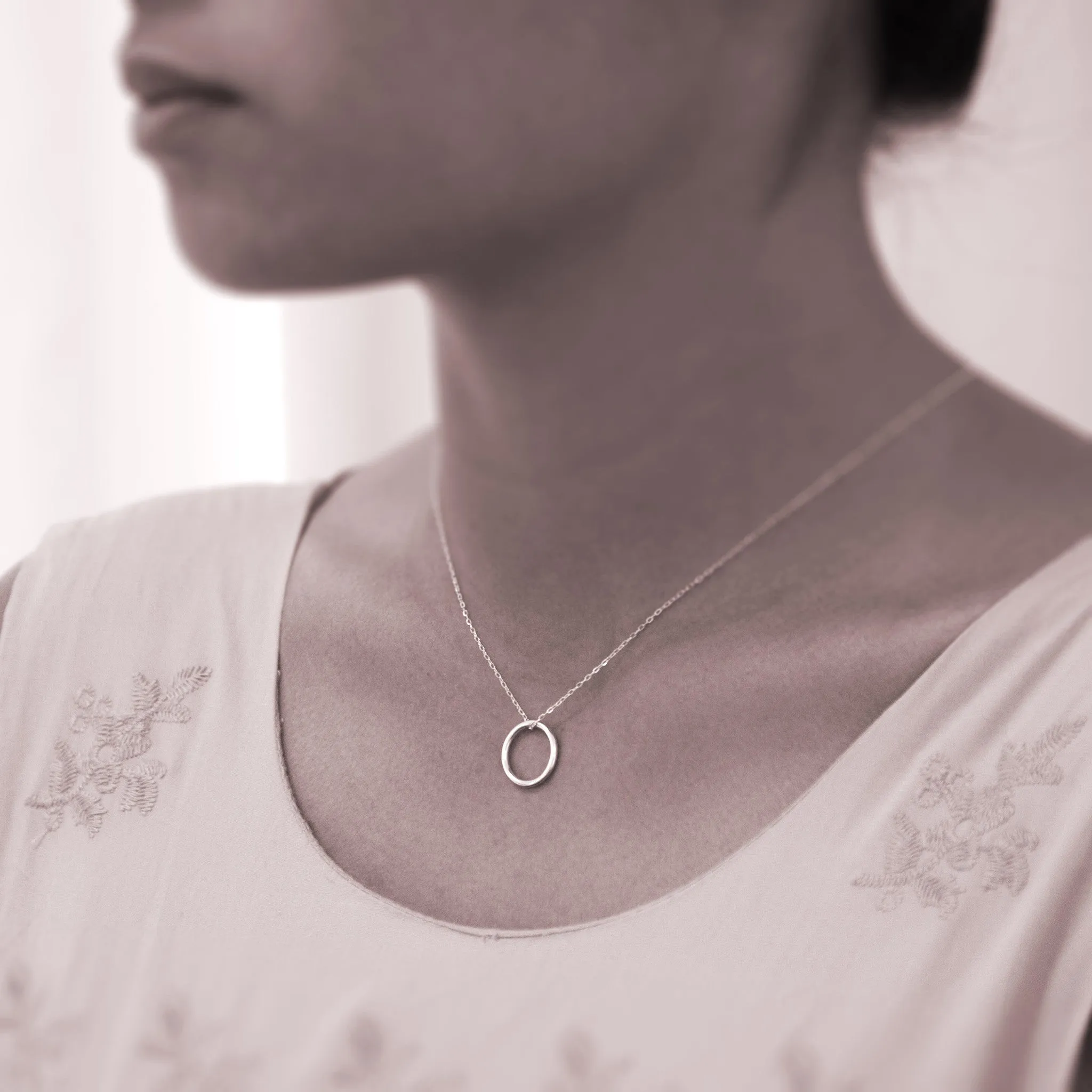 Mother's Day Jewelry - Best Mom Ever Sterling Silver Necklace - Personalized